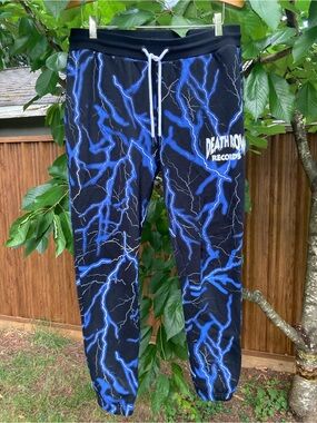 Death Row Records Blue Lightning Jogger Sweatpants